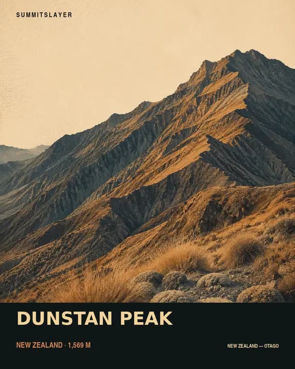 DUNSTAN PEAK T-shirt mockup