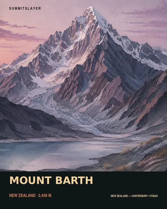 MOUNT BARTH T-shirt mockup