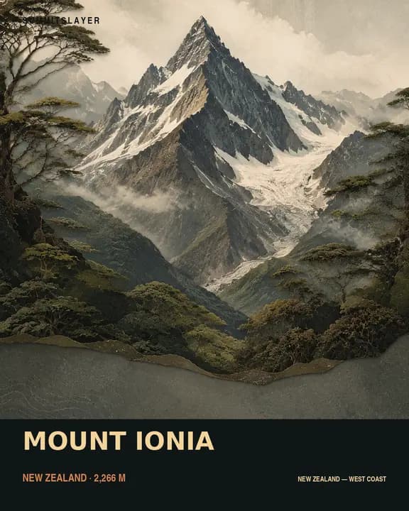 MOUNT IONIA T-shirt mockup