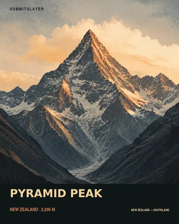 PYRAMID PEAK T-shirt mockup