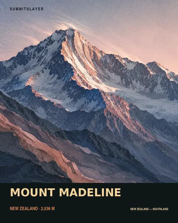 MOUNT MADELINE T-shirt mockup