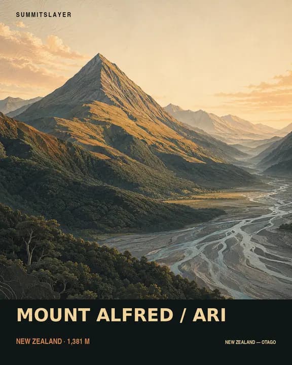 MOUNT ALFRED / ARI T-shirt mockup