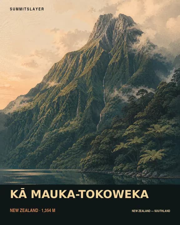 KĀ MAUKA-TOKOWEKA T-shirt mockup
