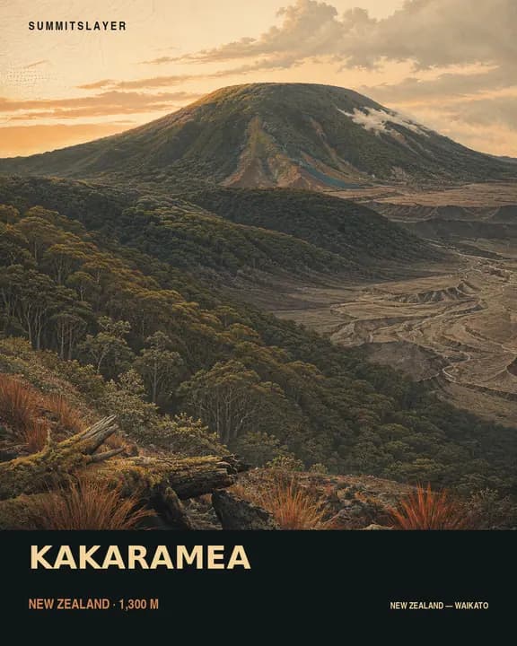 KAKARAMEA T-shirt mockup