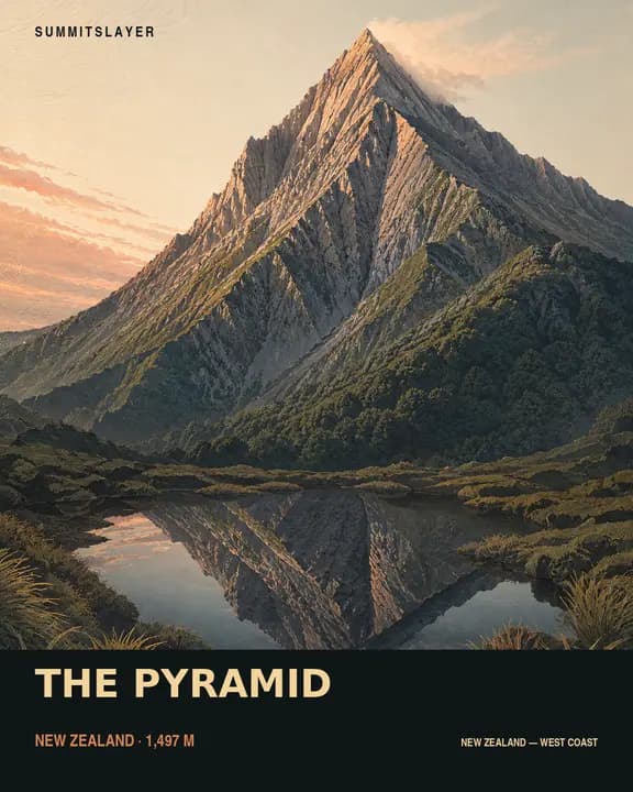 THE PYRAMID T-shirt mockup