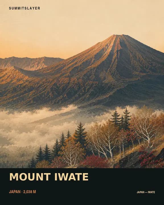 Iwate San T-shirt mockup