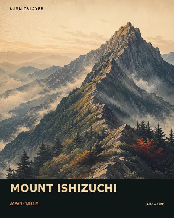 Ishizuchi-san T-shirt mockup