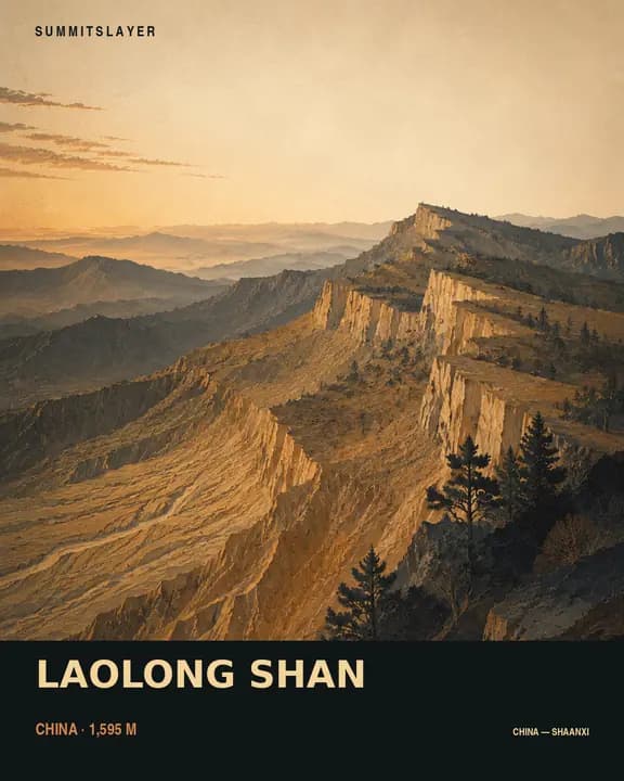 Laolong Shan T-shirt mockup
