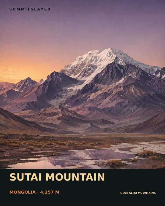 SUTAI MOUNTAIN T-shirt mockup