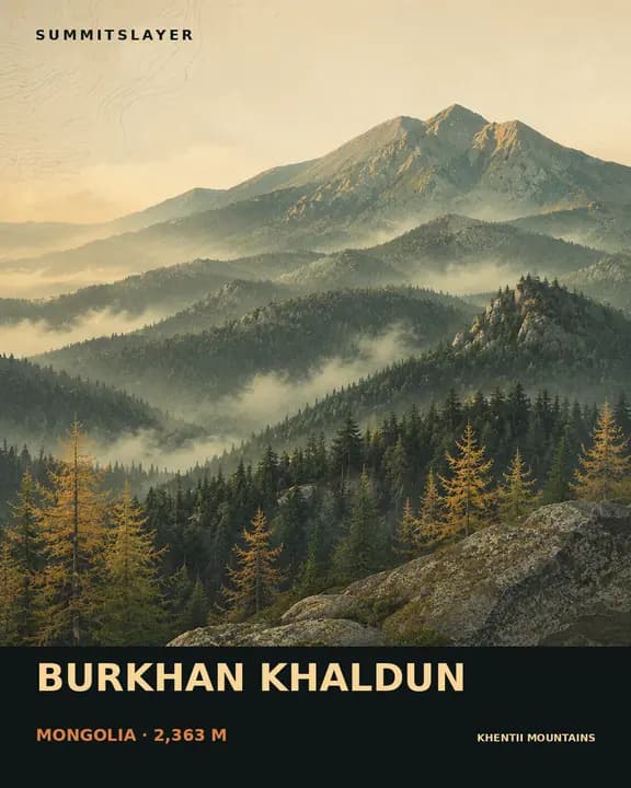 BURKHAN KHALDUN T-shirt mockup