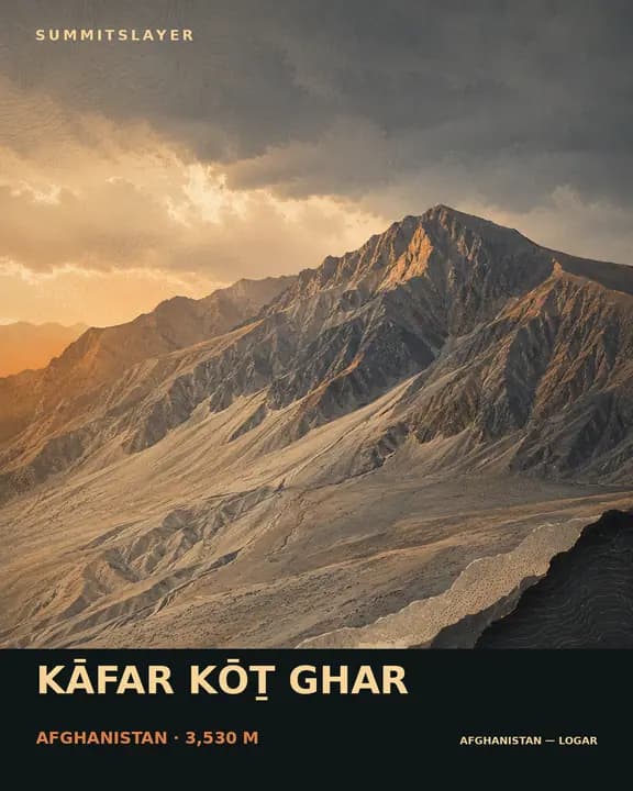 Kāfar Kōṯ Ghar T-shirt mockup