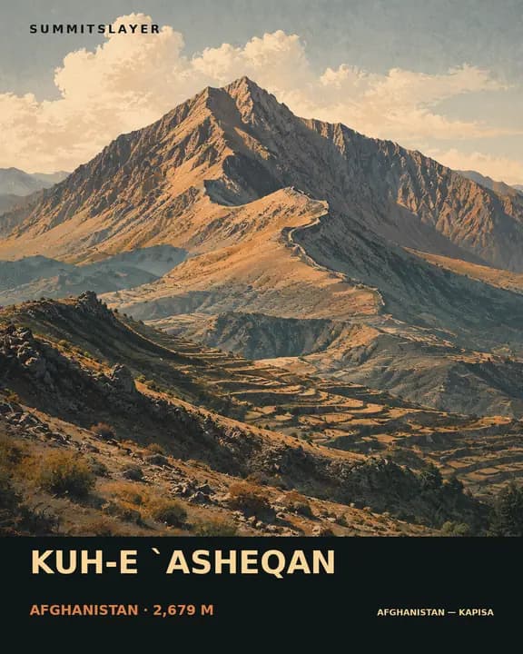 KUH-E `ASHEQAN T-shirt mockup