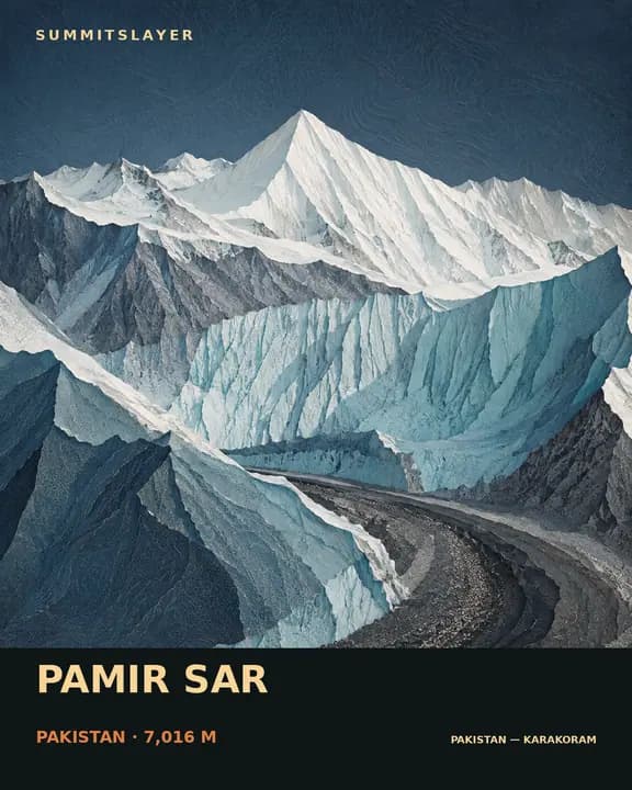 PAMIR SAR T-shirt mockup