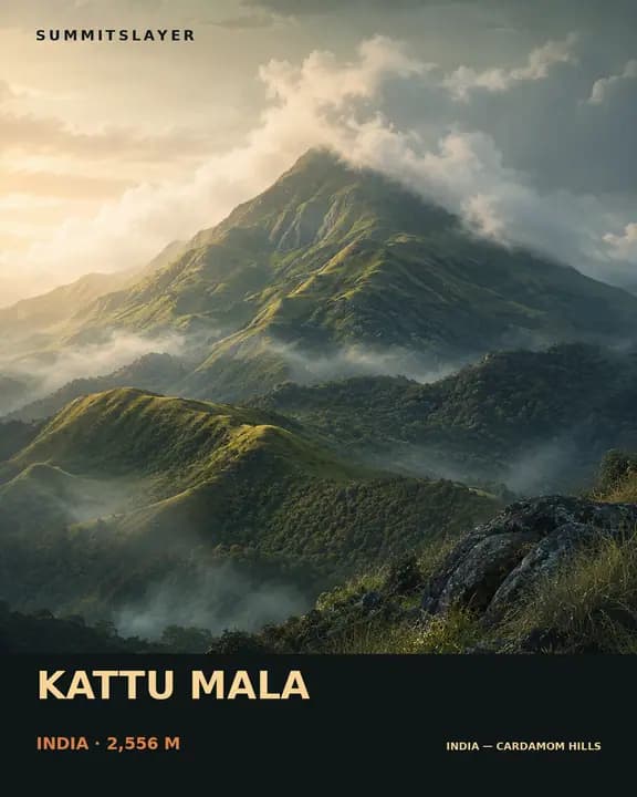 Kāttu Malai T-shirt mockup