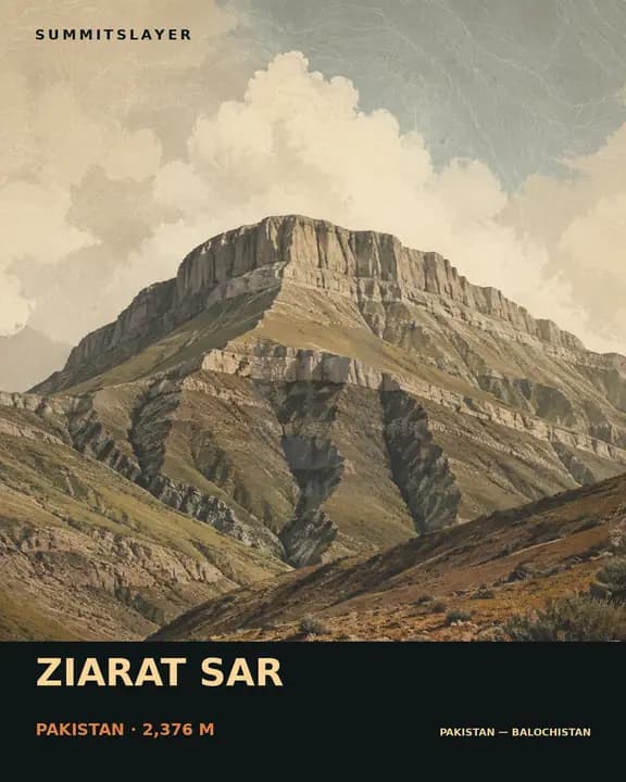 Ziarat Sar T-shirt mockup